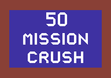 50 Mission Crush screenshot 3 for Commodore 64